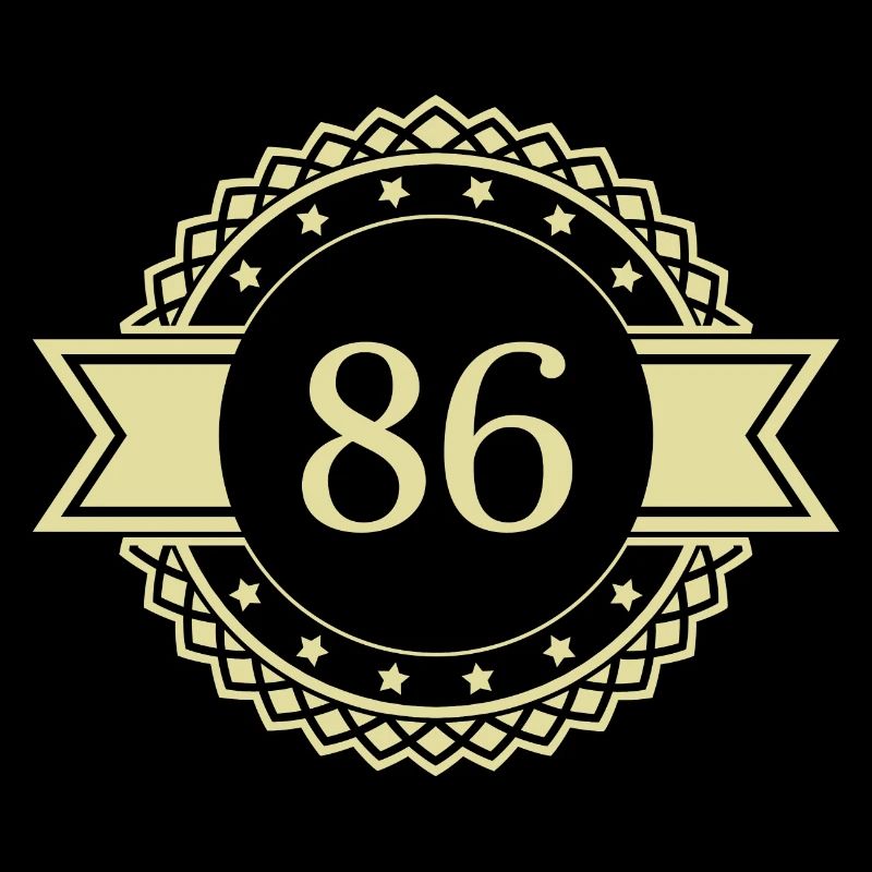 86 Emblème numérique