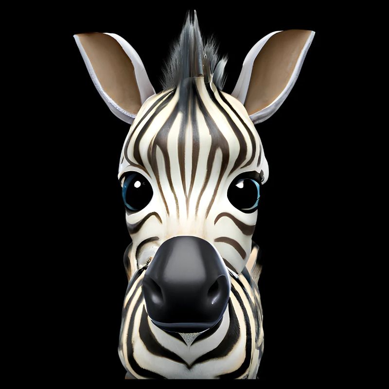 Joli design de zèbre