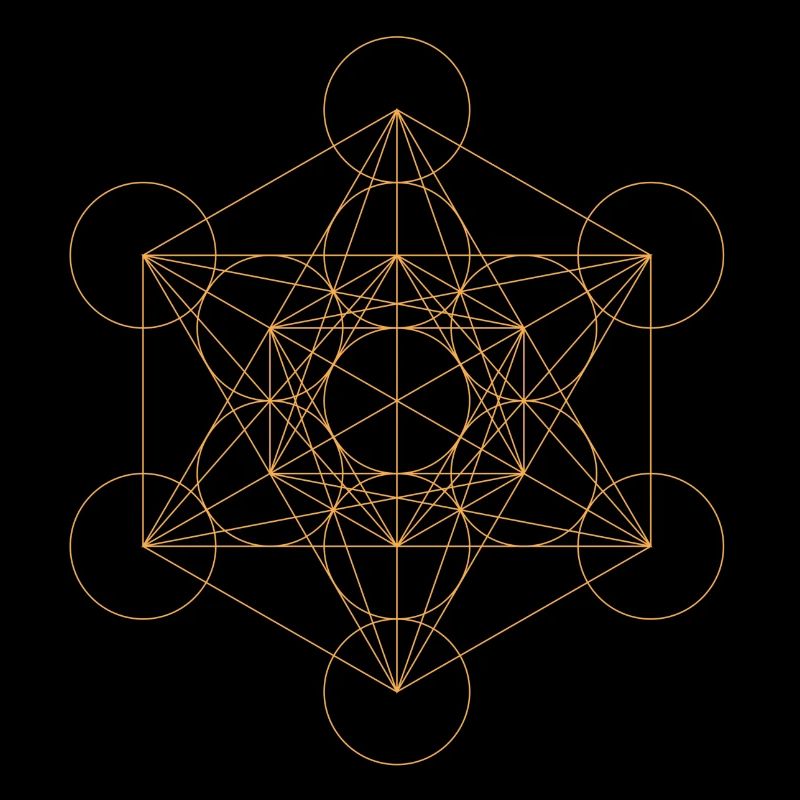 Metatrons Cube Or
