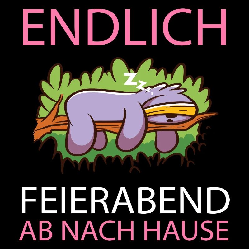 Endlich Feierabend ab nach Hause Geschenk