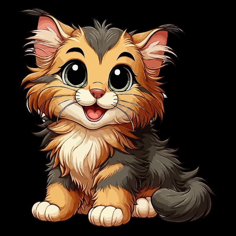 Bébé chat Main Coon