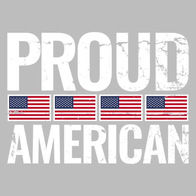 Fier Américain Américain États-Unis