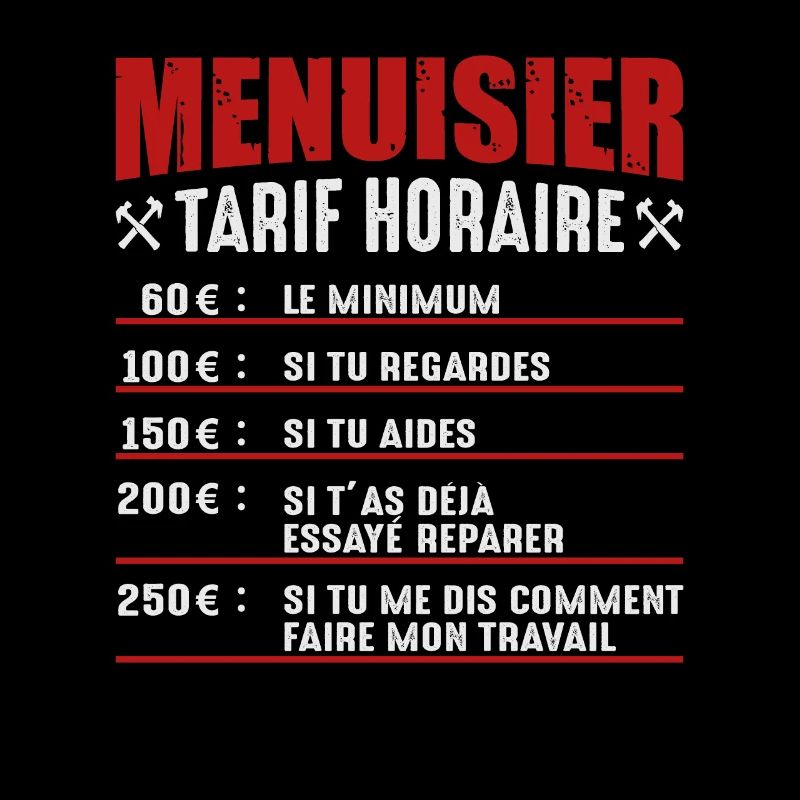 Le Tarif Horaire D'un Menuisier