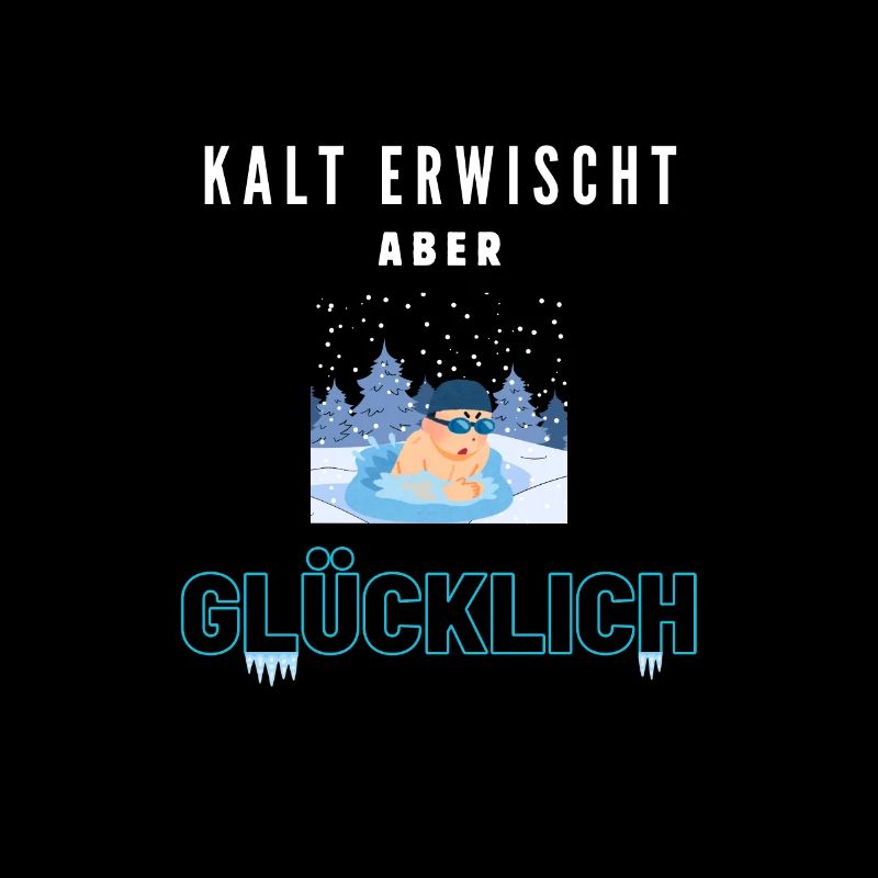 Eisbaden Ice bath baden ice bathing Kältebad kalt