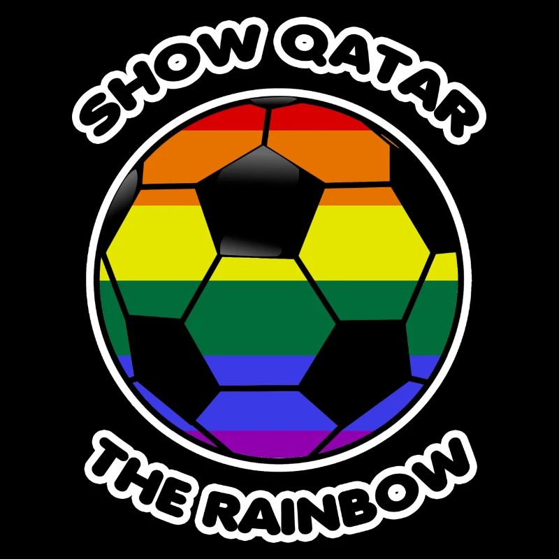 Boykott Katar Spruch Sprüche rainbow regenbogen