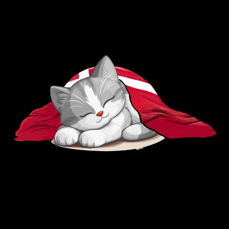 HYGGELIG - HYGGE - Katze grau -b
