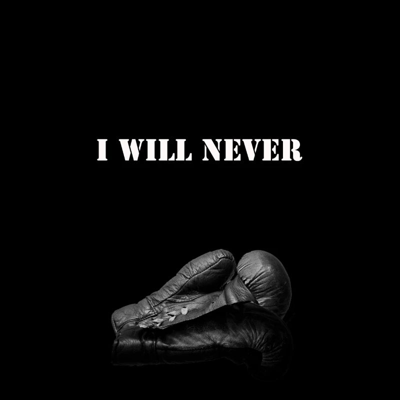 Never give up