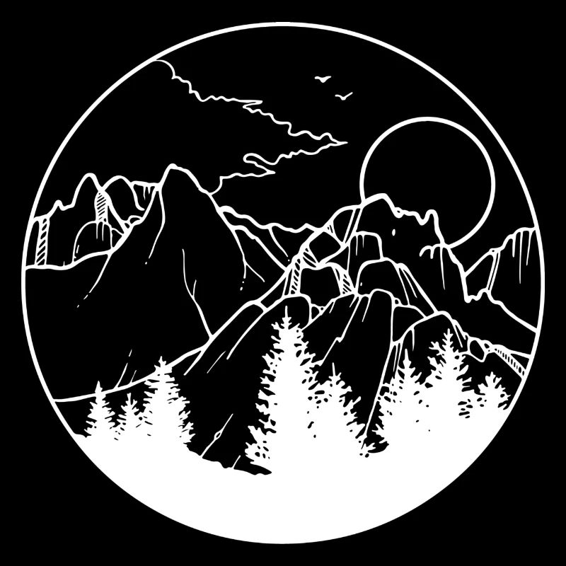 BERGPANORAMA WHITE