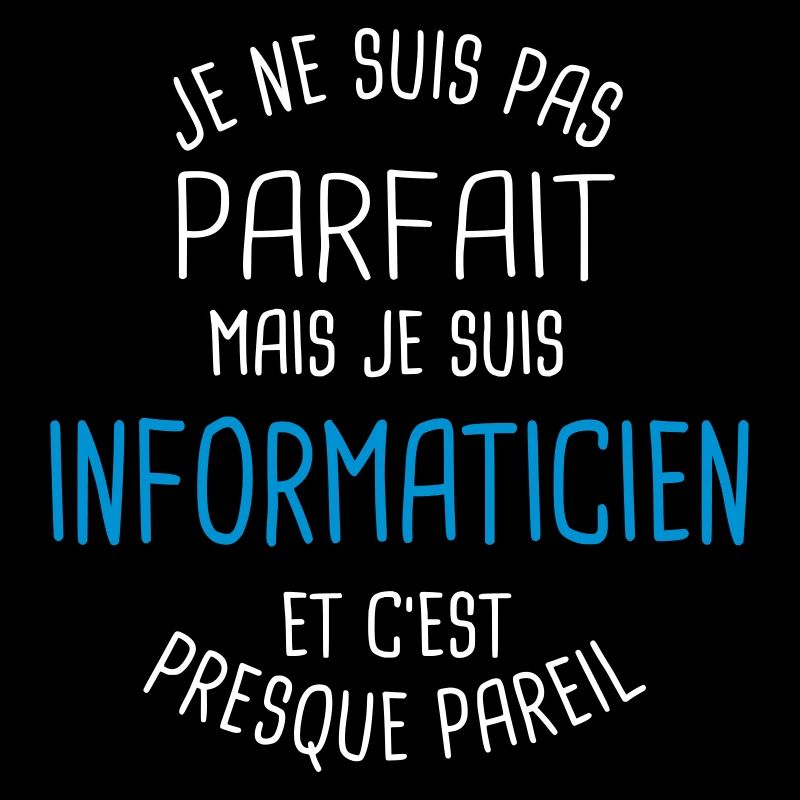 Pas parfait mais informaticien