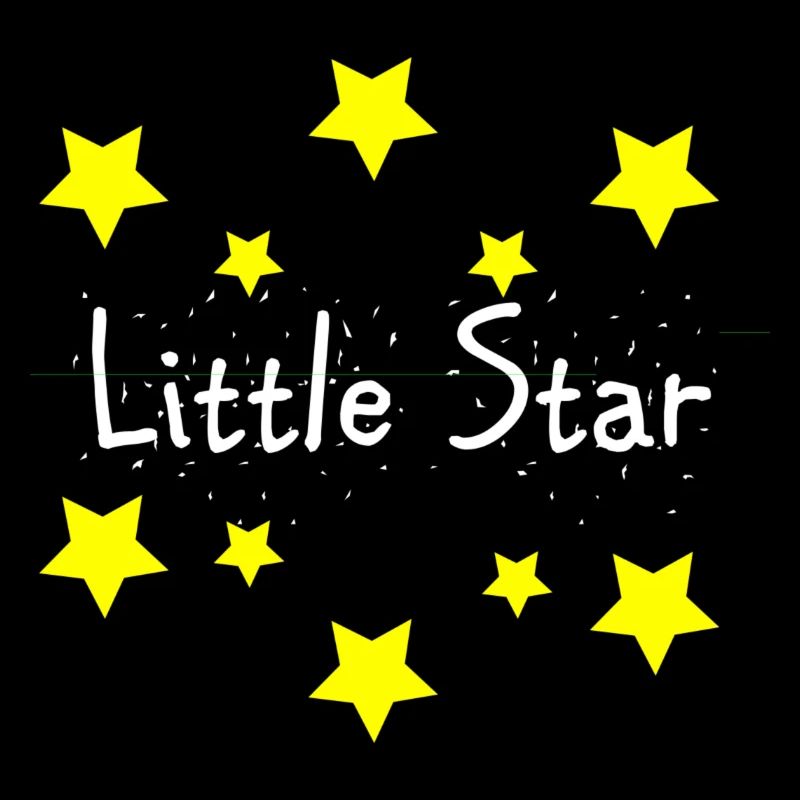 Beaucoup de petites étoiles comme une idée de cadeau.