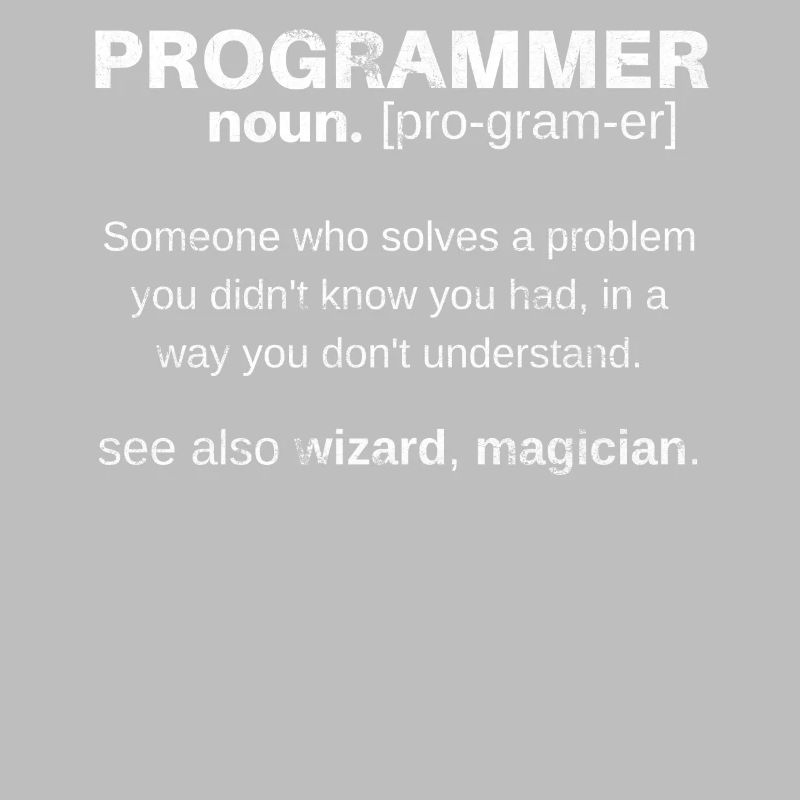 Lustiges Geschenk Programmierer Computer Erklärung