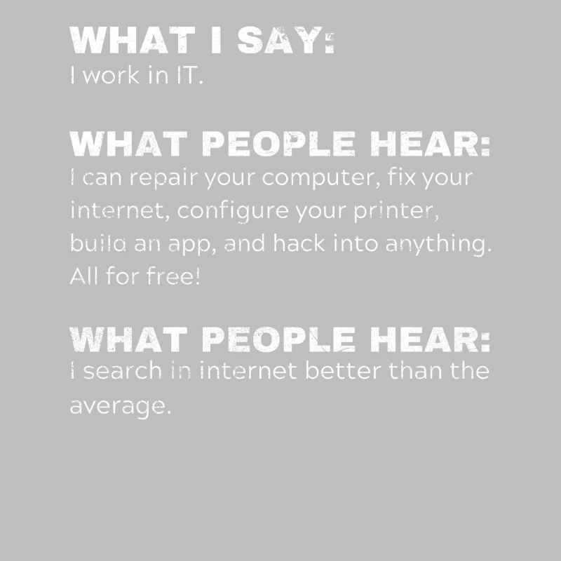 Funny Gift Programmer Computer Nerds IT