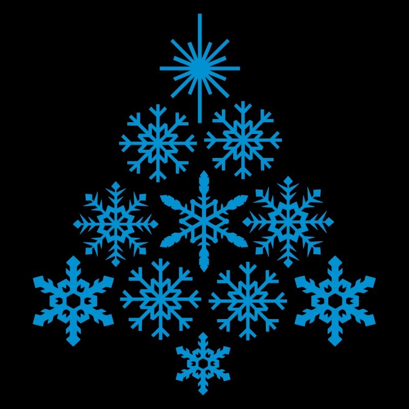 Snowflake - Christmas tree