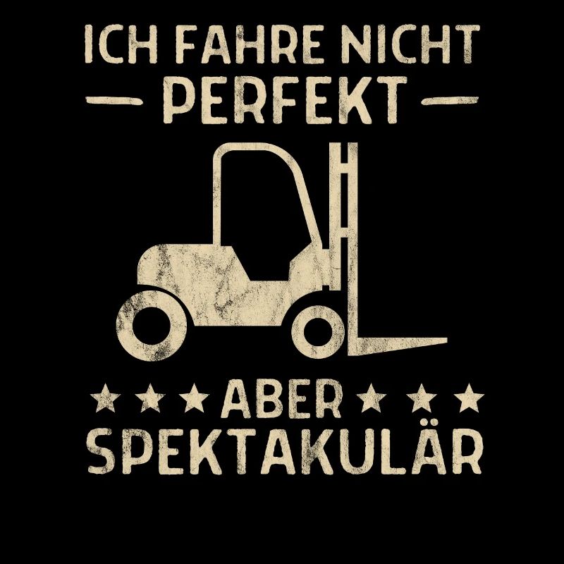 Gabelstapler - Gabelstapler-Fahrer - Geschenk