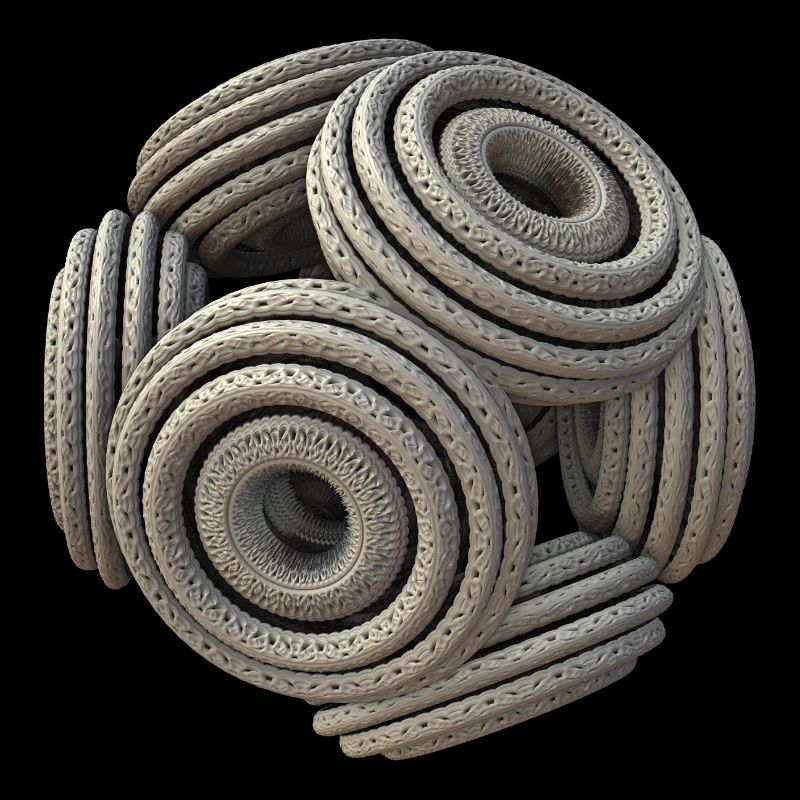 Fraktal 3D surreal cool