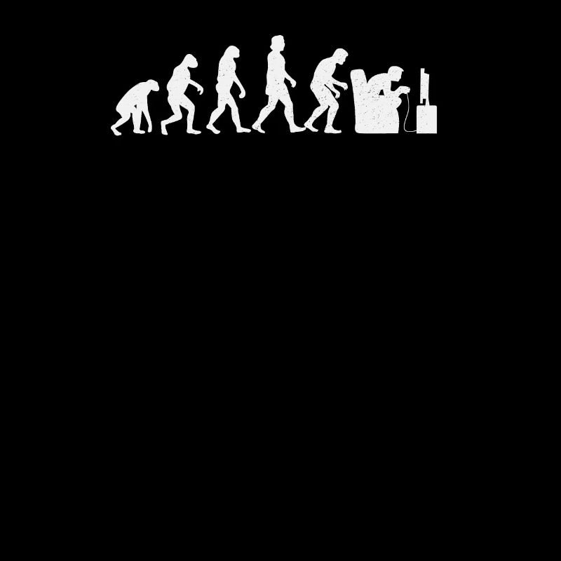 Gamer Evolution Gaming Videogames Nerd Geek