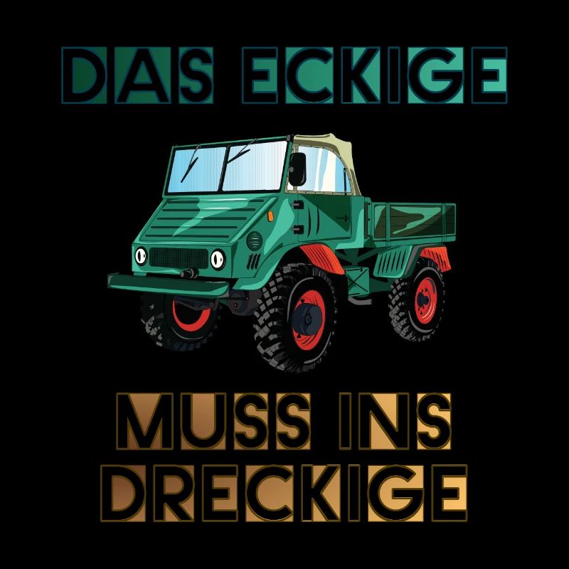 Das Eckige muss ins Dreckige! - Unimog