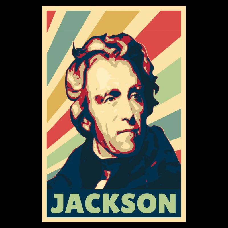 Andrew Jackson Vintage Colors