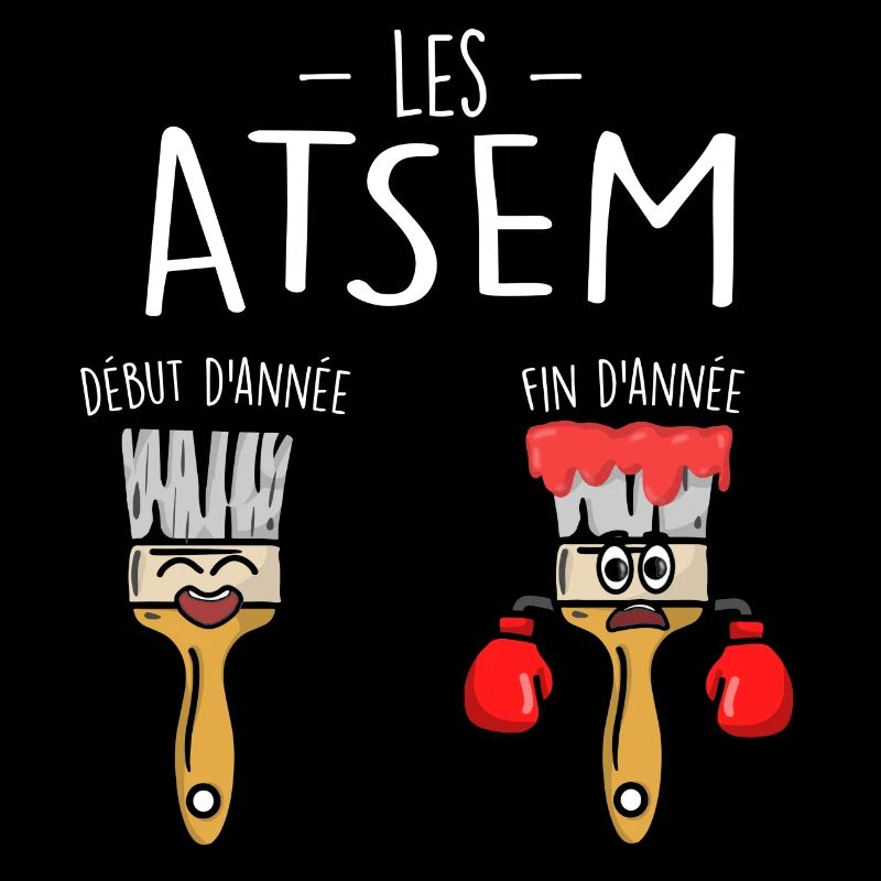 les ATSEM en début et fin d'année