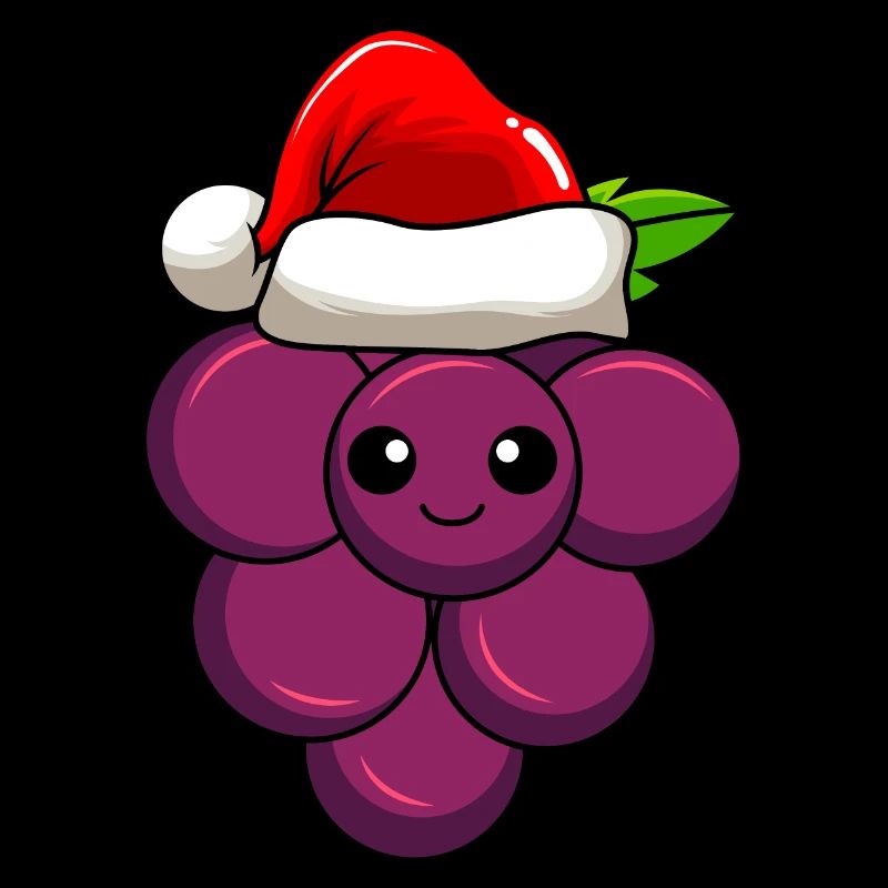 Grapes Christmas Comic Xmas