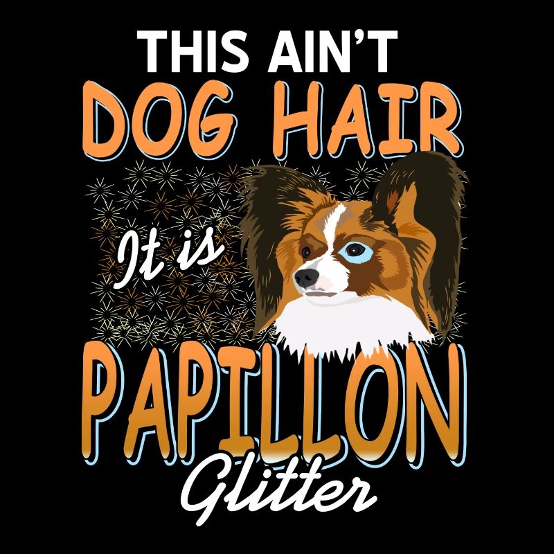 Ce n’est pas de la poil de chien, c’est des paillettes Papillon