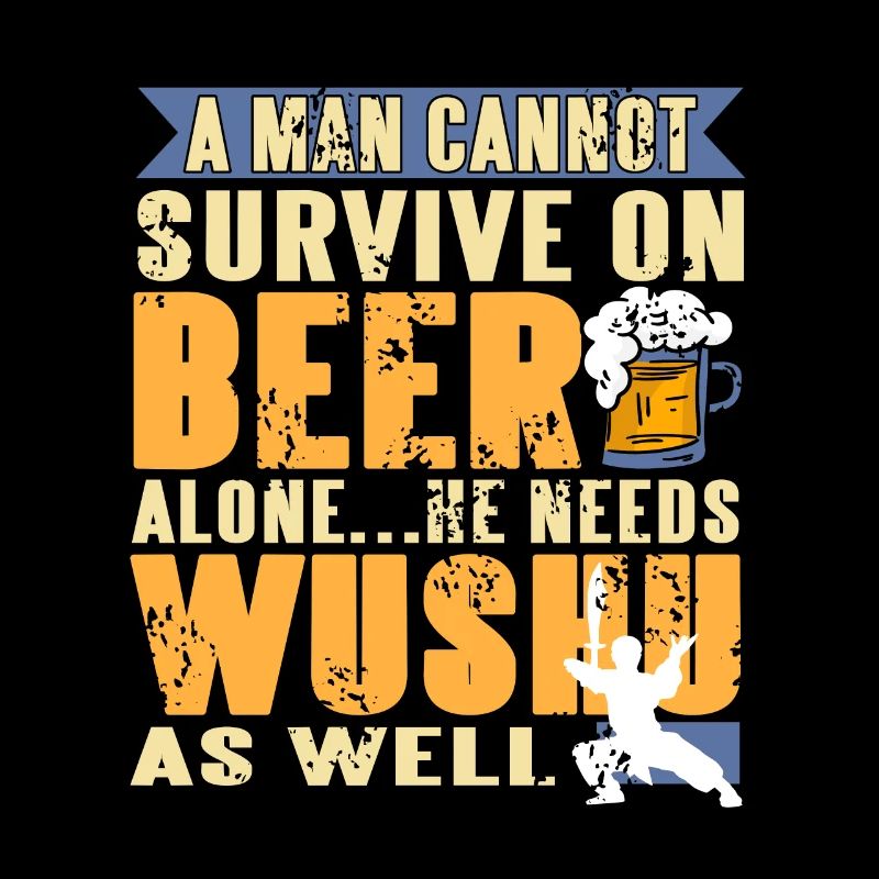 Un homme ne peut pas simplement vivre de la bière