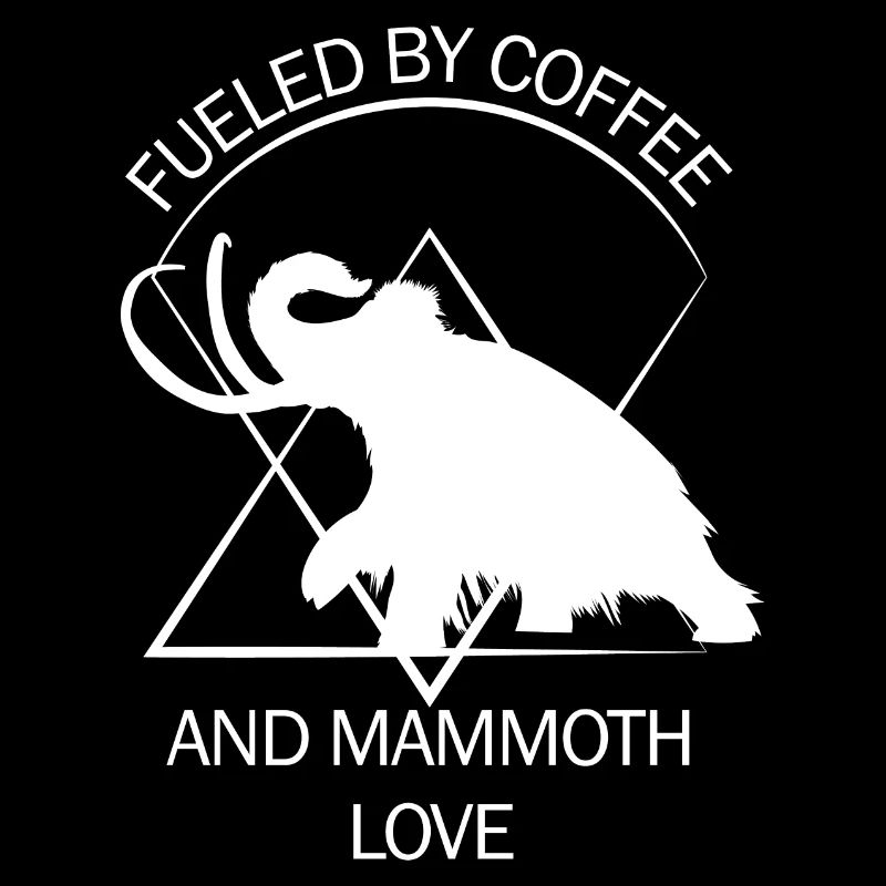 Funny Mammoth Stone Age Ice Age Design Prehistoric