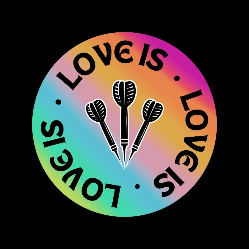 Fléchettes: L’amour est.