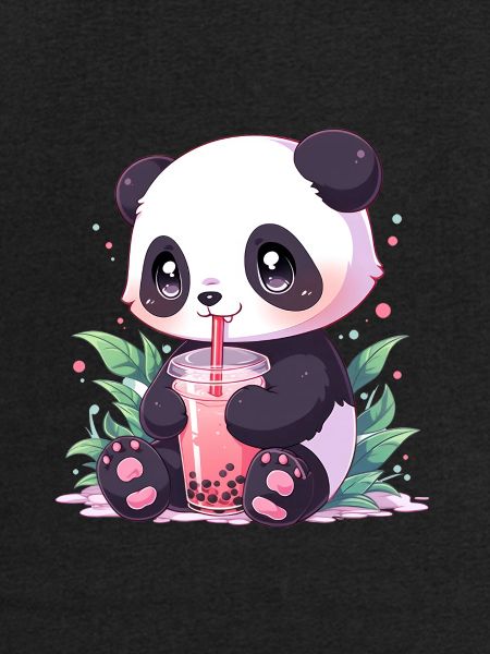Kawaii Panda bubbelte boba te