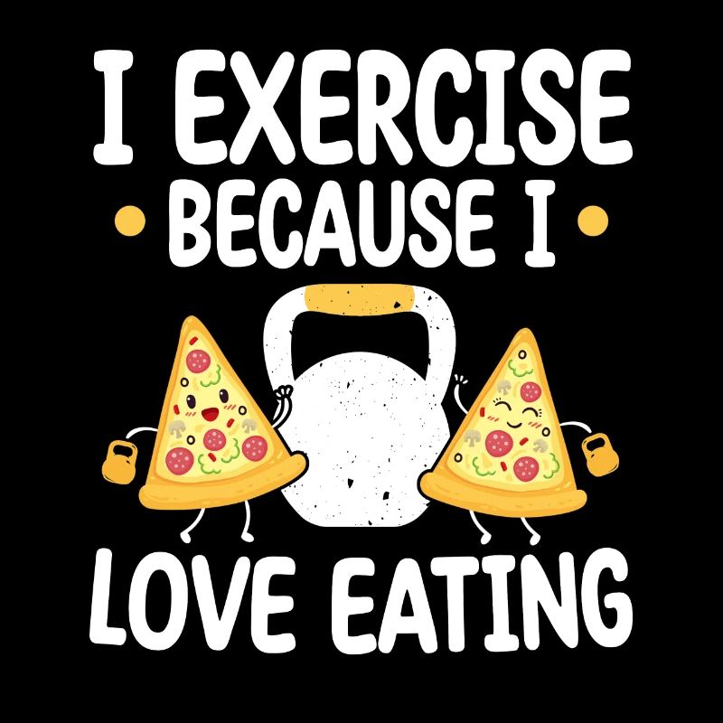 Kettlebell Pizza Exercice parce que j’adore manger