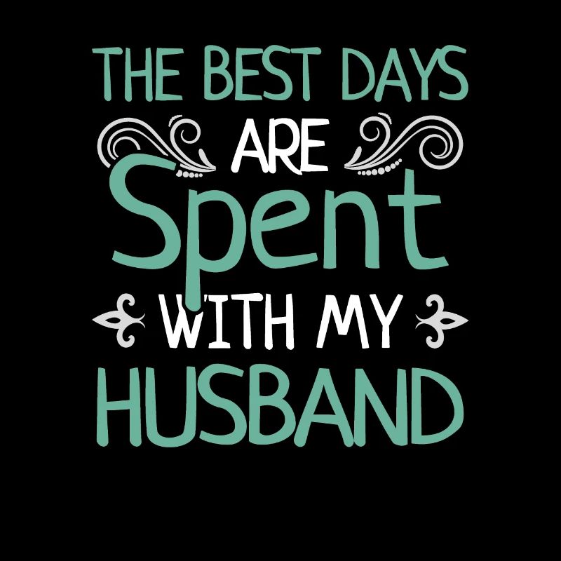 Best Days With Husband Marry Couple Gift