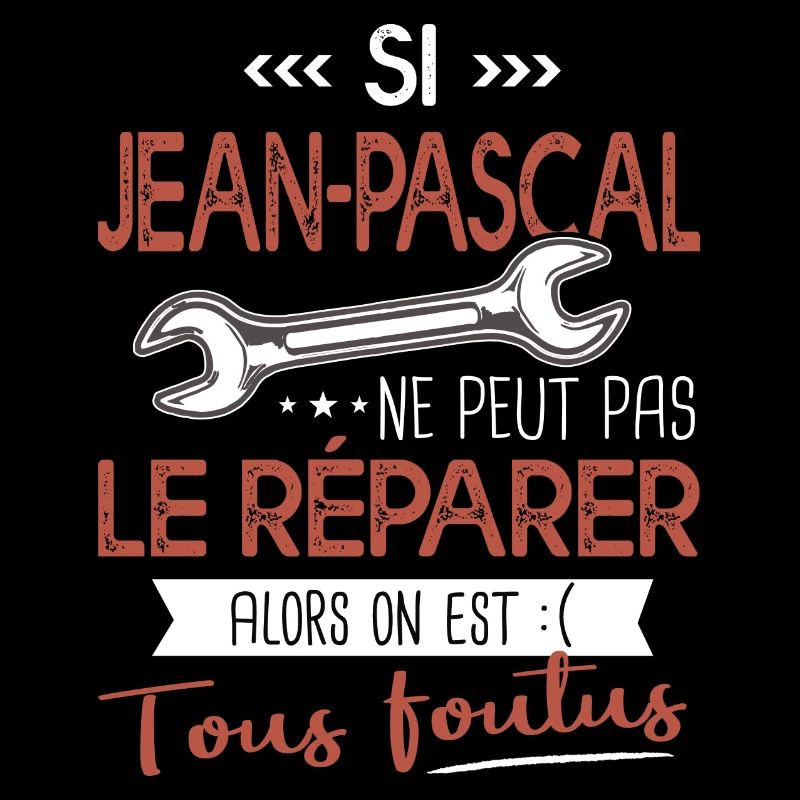 Jean pascal ne peut pas le réparer on est foutus