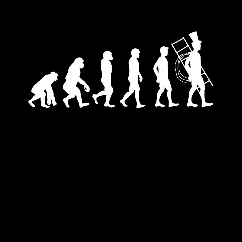 Evolution Schornsteinfeger Shirt Kaminkehrer