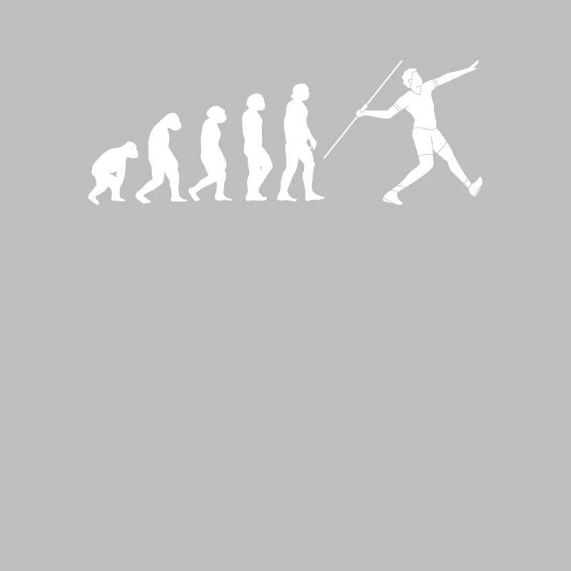 Evolution Speerwurf Speerwerfer T-Shirt Geschenk