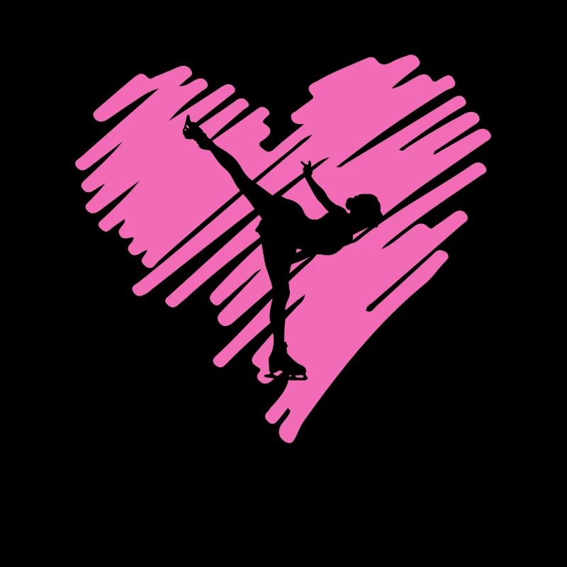 Heart Figure Skating Gift