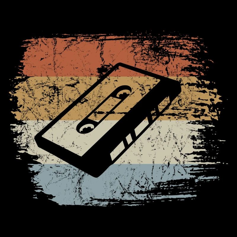 Cassette - Mixtape Audio Cassette Magnétique rétro