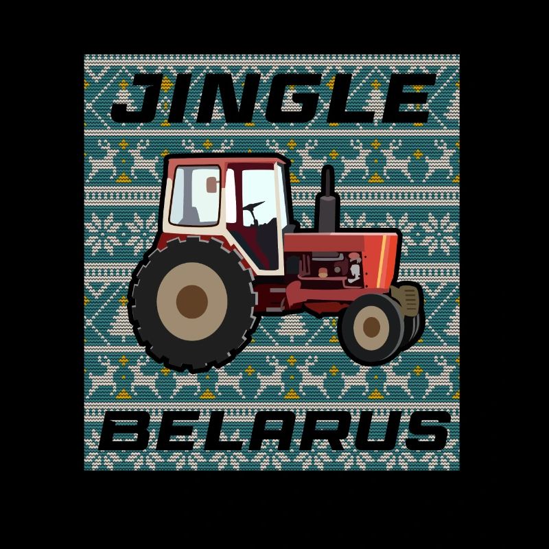 Traktor Pullover Weihnachten