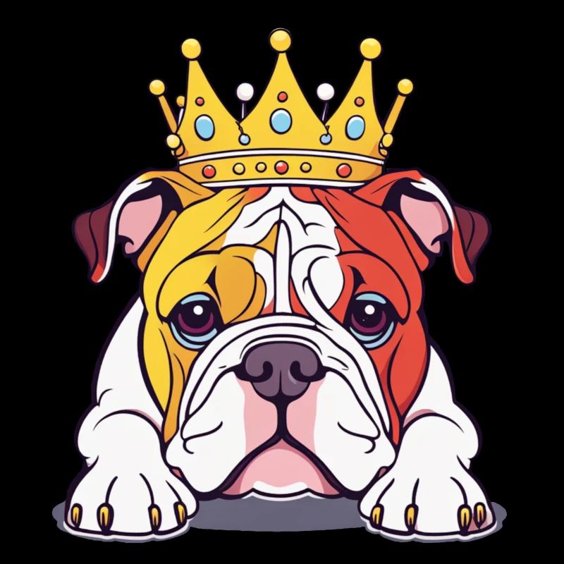 "Gekrönte Häupter" - Bulldog