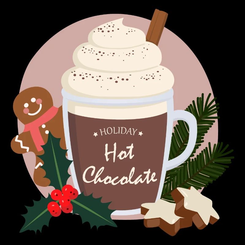 chocolat chaud de Noël
