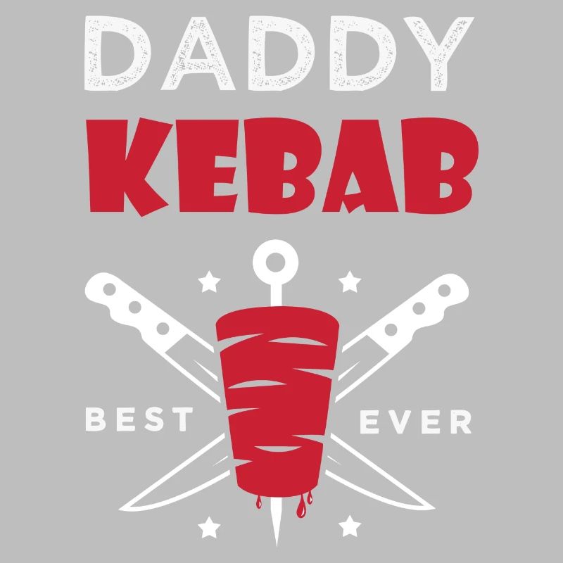 daddy kebab gift dad chef best kebab