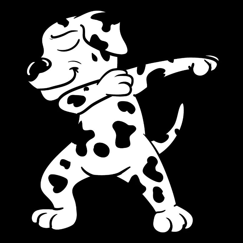 Dabbing Dab Dalmatiner Hund Tanzen