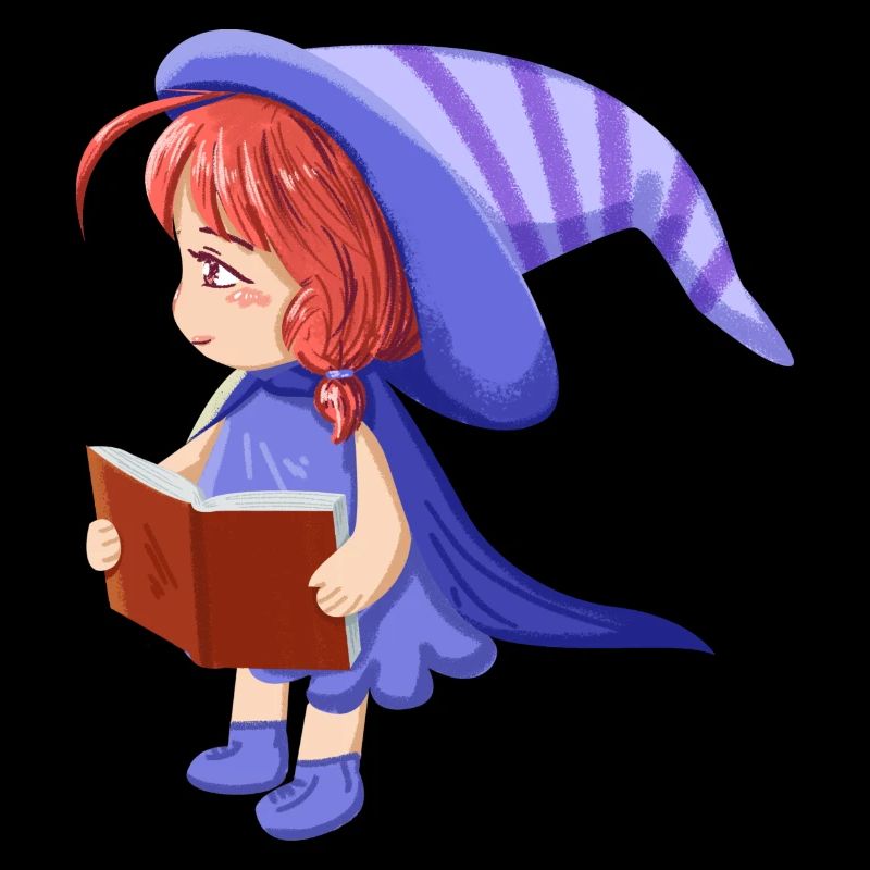fille magicien