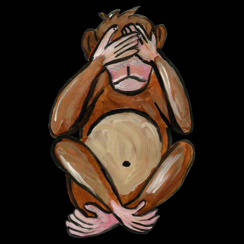 blind monkey - blind monkey - blinder affe cieca