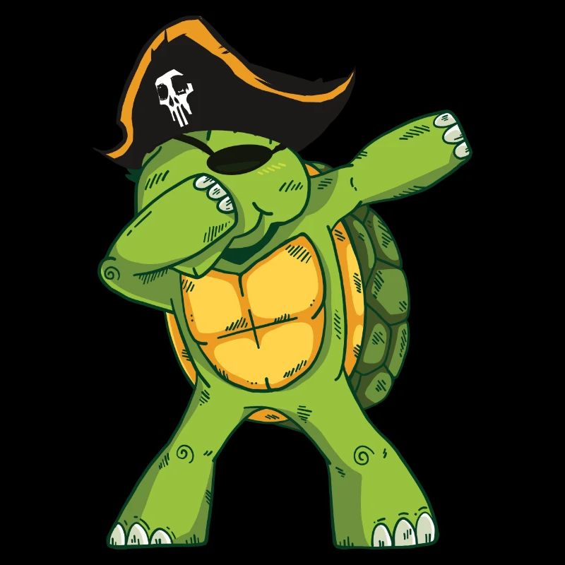 Turtle Pirate Dab