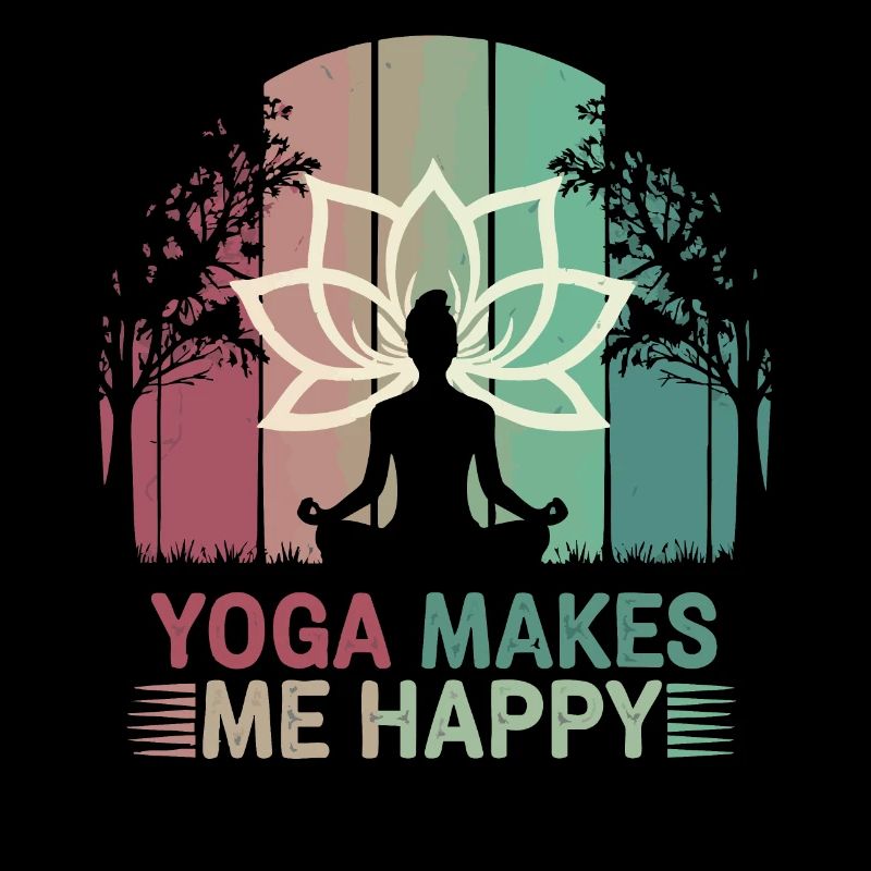 Le yoga me rend heureuse