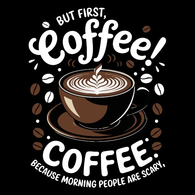 But First, Coffee because morning people are scary