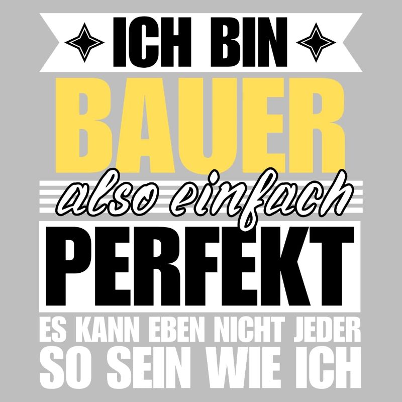 Perfekter Bauer