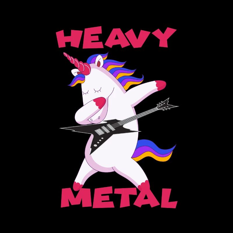 Heavy Metal Einhorn