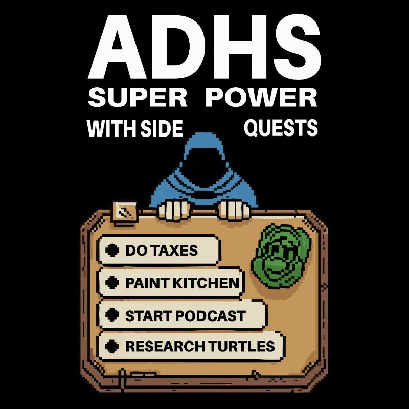 ADHS Superkraft – Side-Quest Held Shirt