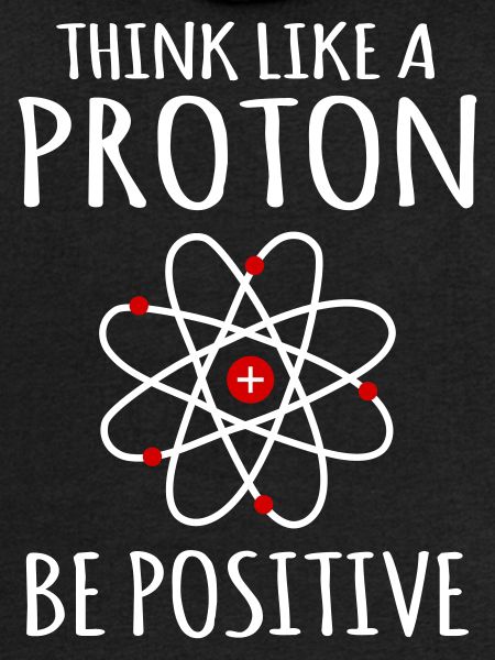 Positiv tænkning selvsikker Atom Fysik fysiker